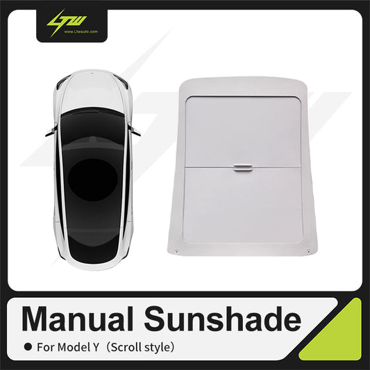 LTW Coolguard Sunshade ( Manual ) For Tesla Model Y